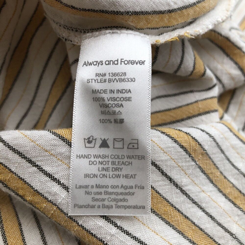 Always And Forever Super Soft Button Up Top Multi… - image 8